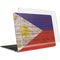 Philippines Flag Dark Wood MacBook Air 15in (2023-2025) Case plus Skin